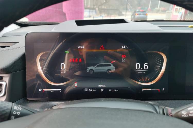 Used EXEED Lanyue 2021 390T Four-Wheel Drive Starry Edition Instrument Cluster