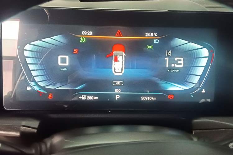 Used EXEED Lanyue 2021 400T Two-Wheel Drive Starlight Pro Edition 7-Seater Instrument Cluster