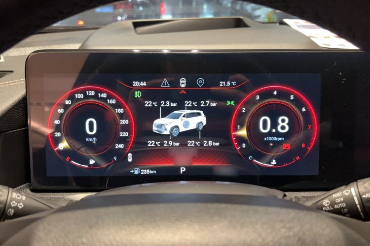 Used EXEED Lanyue 2021 390T Four-Wheel Drive Starry Edition Instrument Cluster
