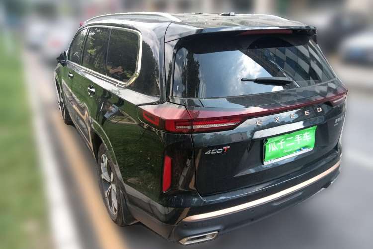 Used EXEED Lanyue 2021 400T Four-Wheel Drive Starlight Pro Edition 7 Seats Rear Left 45 Deg