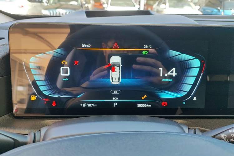 Used EXEED Lanyue 2021 400T Two-Wheel Drive Starlight Pro Edition 7-Seater Instrument Cluster