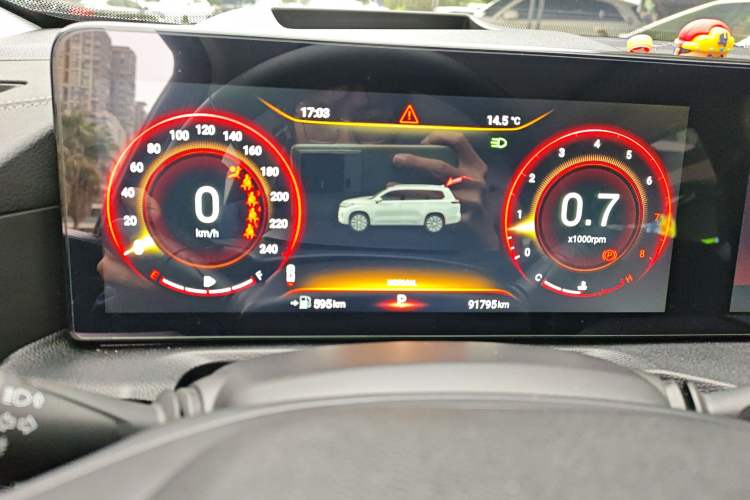 Used EXEED Lanyue 2021 390T Two-Wheel Drive Starry Edition Instrument Cluster