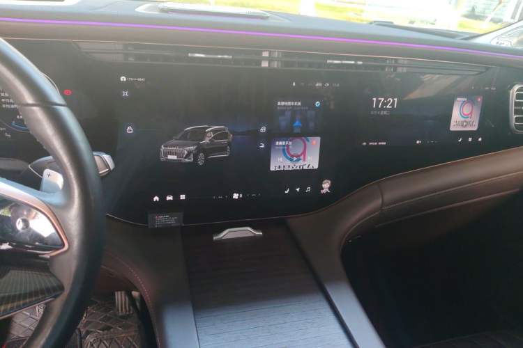 Used EXEED Lanyue 2023 400T Four-Wheel Drive Star Prestige Edition 6 Seats Audio And AC Panel