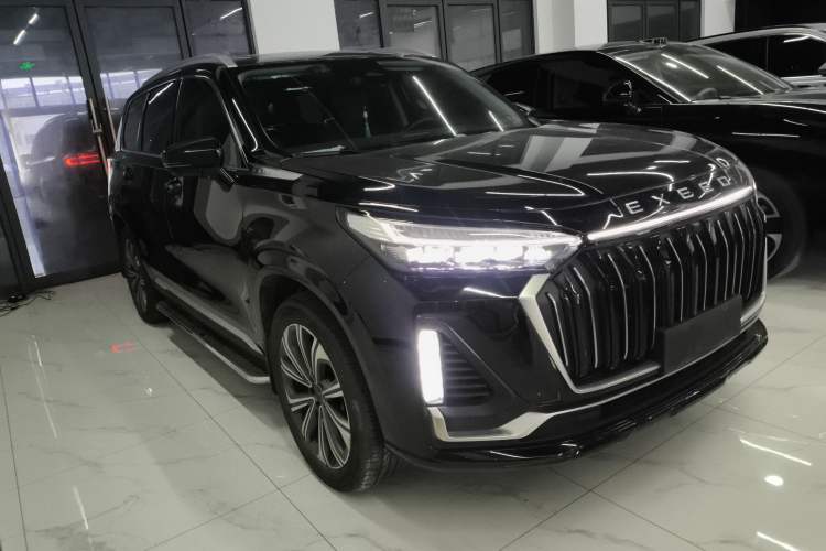 Used EXEED Lanyue 2023 400T Two-Wheel Drive Starry Edition 7-Seater Front Right 45 Deg