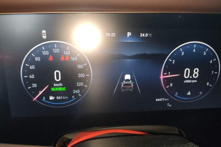 Used EXEED Lanyue 2023 400T Four-Wheel Drive Star Prestige Edition 6 Seats Instrument Cluster