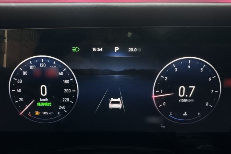 Used EXEED Lanyue 2023 400T Four-Wheel Drive Star Prestige Edition 6 Seats Instrument Cluster