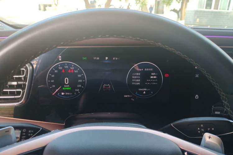 Used EXEED Lanyue 2023 400T Four-Wheel Drive Star Prestige Edition 6 Seats Instrument Cluster