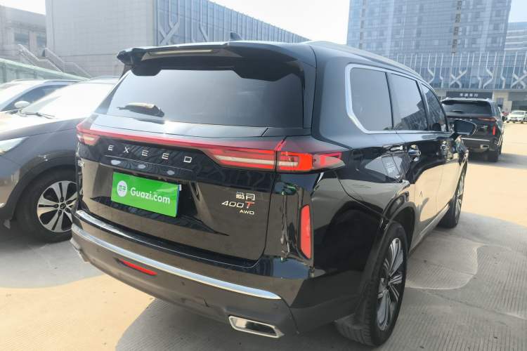 Used EXEED Lanyue 2023 400T Four-Wheel Drive Starry Edition 7-Seater Rear Right 45 Deg
