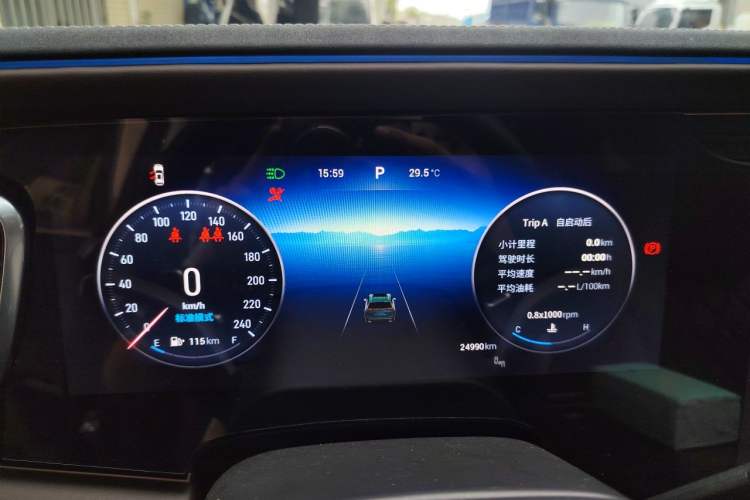 Used EXEED Lanyue 2023 400T Four-Wheel Drive Star Prestige Edition 6 Seats Instrument Cluster