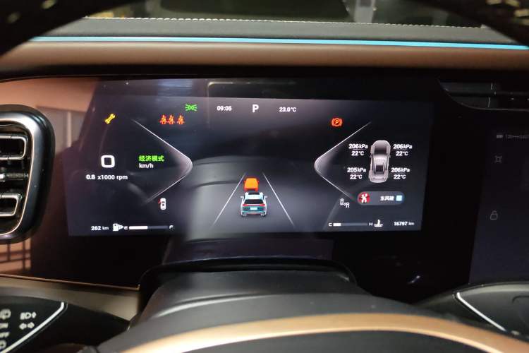Used EXEED Lanyue 2023 400T Four-Wheel Drive Star Prestige Edition 6 Seats Instrument Cluster