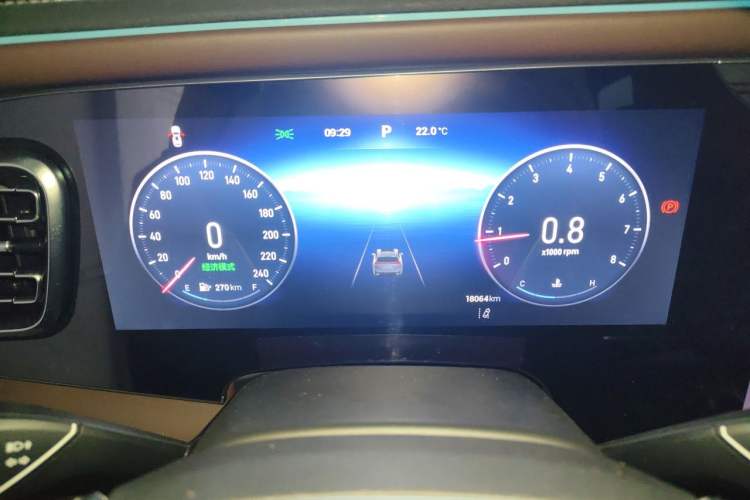Used EXEED Lanyue 2023 400T Two-Wheel Drive Starry Edition 7-Seater Instrument Cluster