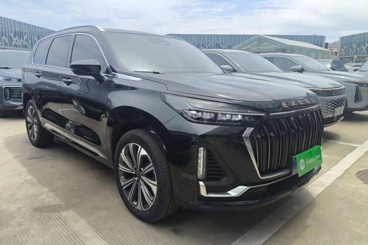 Used EXEED Lanyue 2024 International Edition 400T Four-Wheel Drive Star Prestige 6-Seater Front Right 45 Deg