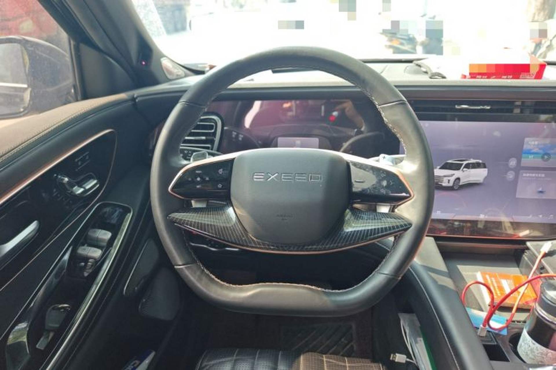 Used EXEED Lanyue 2024 International Version 400T Four-Wheel Drive Star Prestige 7-Seater Steering Wheel