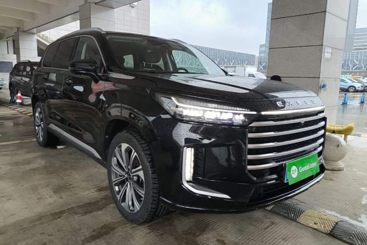 Used EXEED Lanyue 2025 400T Four-Wheel Drive Starry Edition 7-Seater Front Right 45 Deg