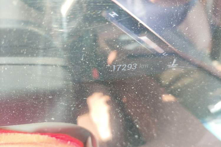 Used EXEED Lanyue 2025 400T Four-Wheel Drive Starry Edition 7-Seater Odometer Close Up