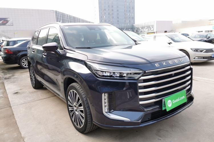 Used EXEED Lanyue C-DM 2025 180 Ultra-Long Range Ultra All-Wheel Drive 6-Seater Front Right 45 Deg