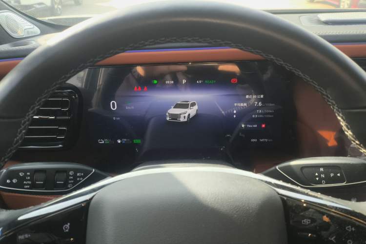 Used EXEED Lanyue C-DM 2025 180 Ultra-Long Range Ultra All-Wheel Drive 6-Seater Instrument Cluster