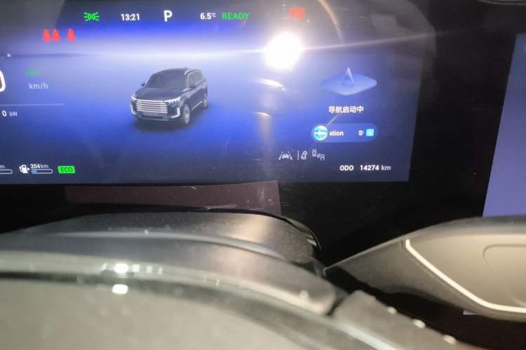 Used EXEED Lanyue C-DM 2025 180 Ultra-Long Range Ultra All-Wheel Drive 6-Seater Instrument Cluster