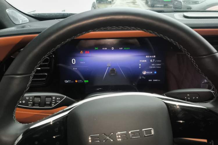 Used EXEED Lanyue C-DM 2025 180 Ultra-Long Range Ultra All-Wheel Drive 6-Seater Instrument Cluster