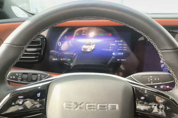 Used EXEED Lanyue C-DM 2025 180 Ultra-Long Range Ultra All-Wheel Drive 6-Seater Instrument Cluster