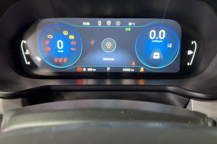 Used EXEED Lingyun 2019 1.6T Two-Wheel Drive Diamond Edition Odometer Close Up