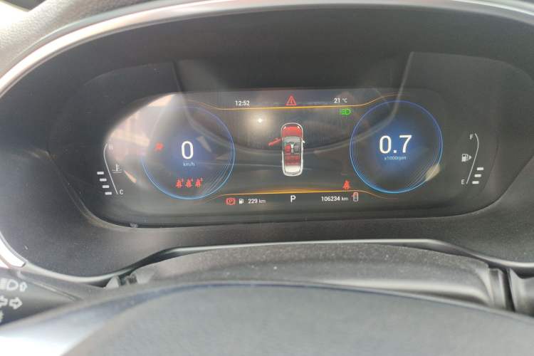 Used EXEED Lingyun 2019 1.6T Two-Wheel Drive Diamond Edition Instrument Cluster