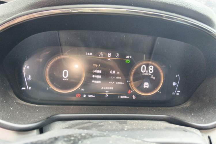 Used EXEED Lingyun 2019 1.6T Four-Wheel Drive Flagship Edition Instrument Cluster