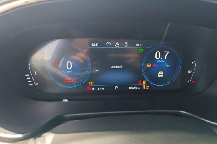 Used EXEED Lingyun 2019 1.6T Four-Wheel Drive Flagship Edition Instrument Cluster