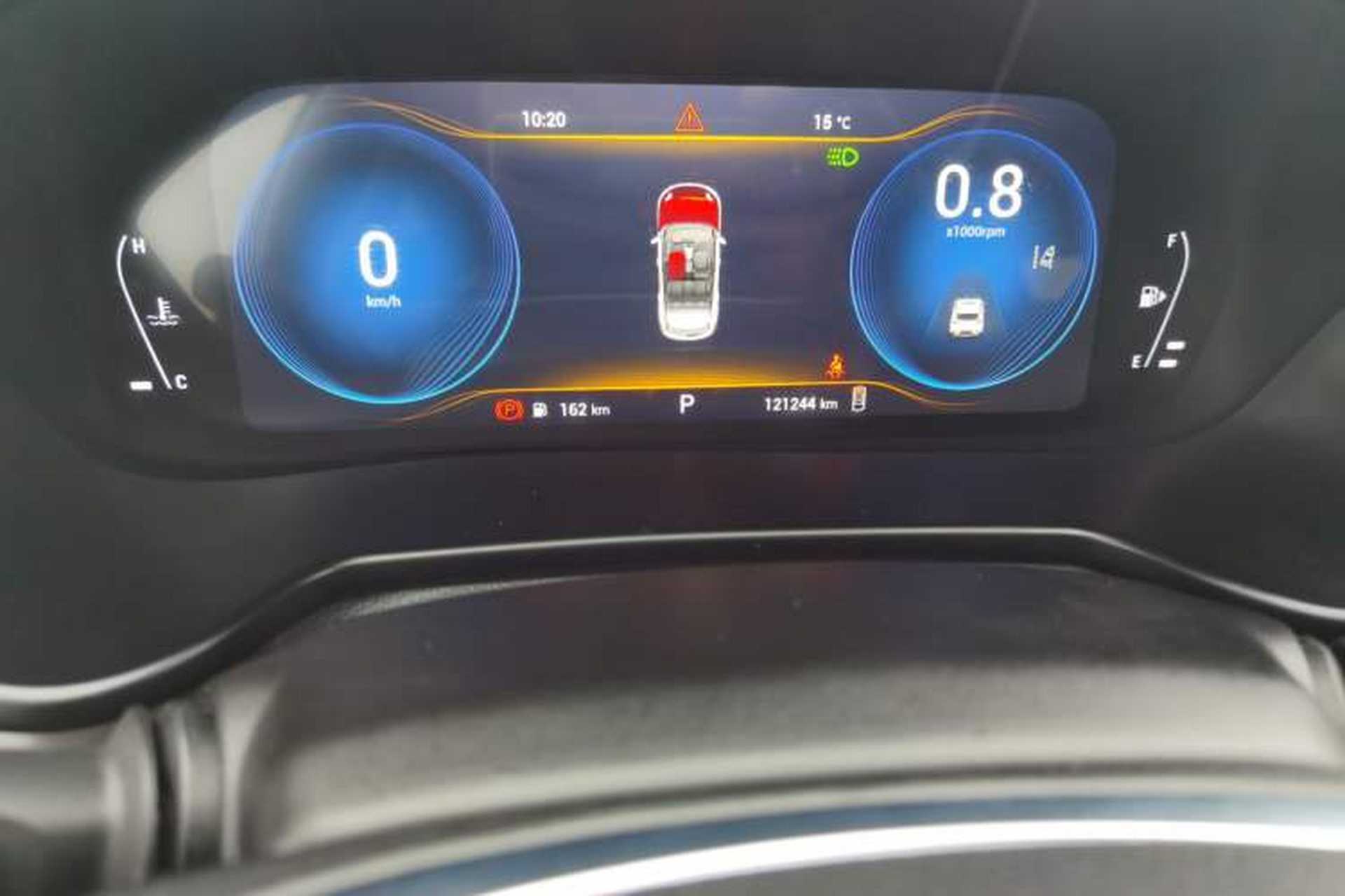 Used EXEED Lingyun 2019 1.6T Two-Wheel Drive Diamond Edition Odometer Close Up