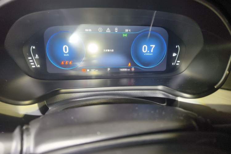 Used EXEED Lingyun 2019 1.6T Two-Wheel Drive Diamond Edition Odometer Close Up
