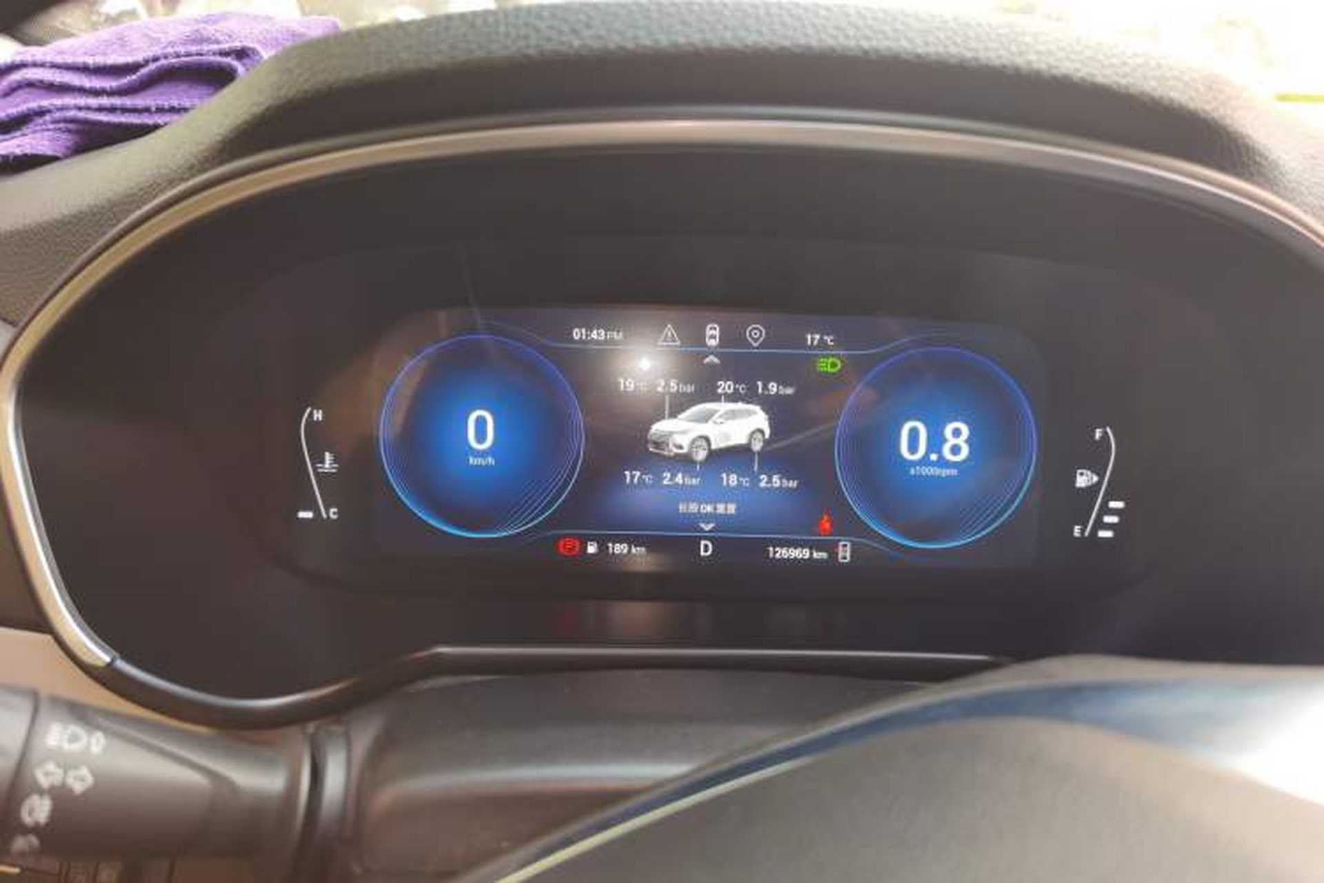 Used EXEED Lingyun 2019 1.6T Two-Wheel Drive Diamond Edition Instrument Cluster