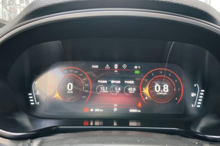 Used EXEED Lingyun 2019 1.6T Two-Wheel Drive Diamond Edition Instrument Cluster