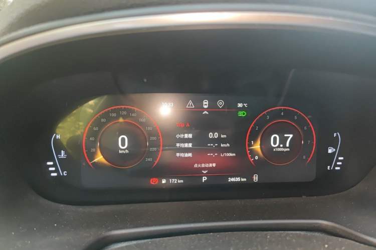Used EXEED Lingyun 2019 1.6T Two-Wheel Drive Diamond Edition Instrument Cluster