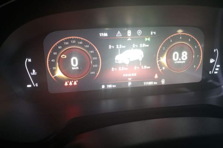 Used EXEED Lingyun 2019 1.6T Two-Wheel Drive Diamond Edition Instrument Cluster