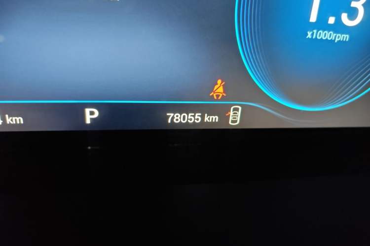 Used EXEED Lingyun 2019 1.6T Two-Wheel Drive Diamond Edition Odometer Close Up