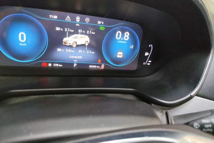 Used EXEED Lingyun 2019 1.6T Two-Wheel Drive Star曜 Edition Odometer Close Up