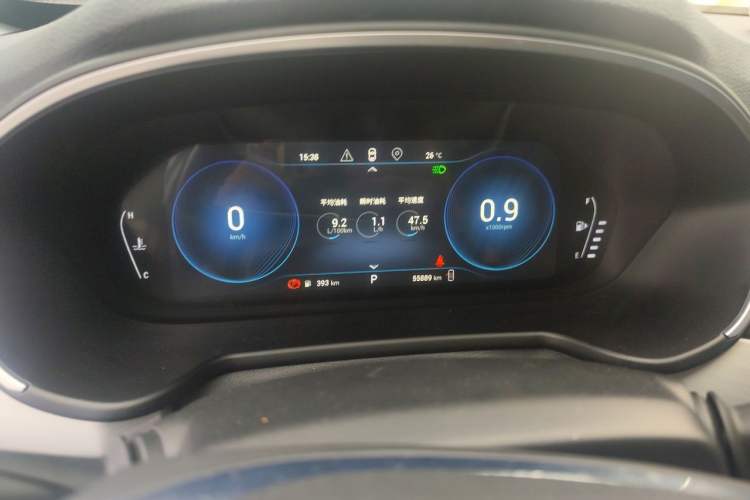 Used EXEED Lingyun 2019 1.6T Two-Wheel Drive Diamond Edition Odometer Close Up