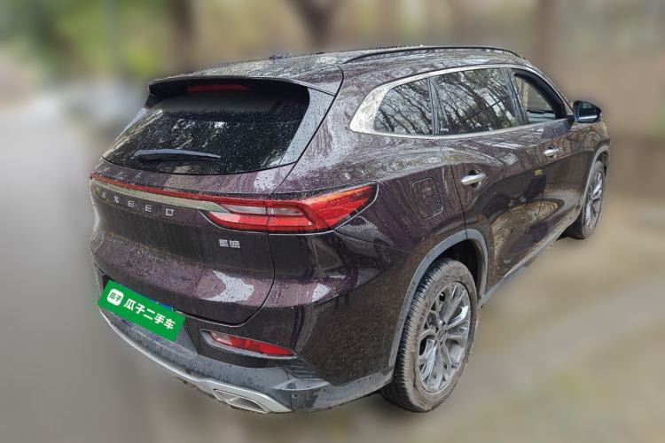 Used EXEED Lingyun 2019 1.6T Four-Wheel Drive Flagship Edition Rear Right 45 Deg