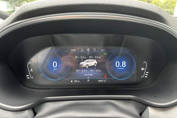 Used EXEED Lingyun 2019 1.6T Two-Wheel Drive Diamond Edition Instrument Cluster