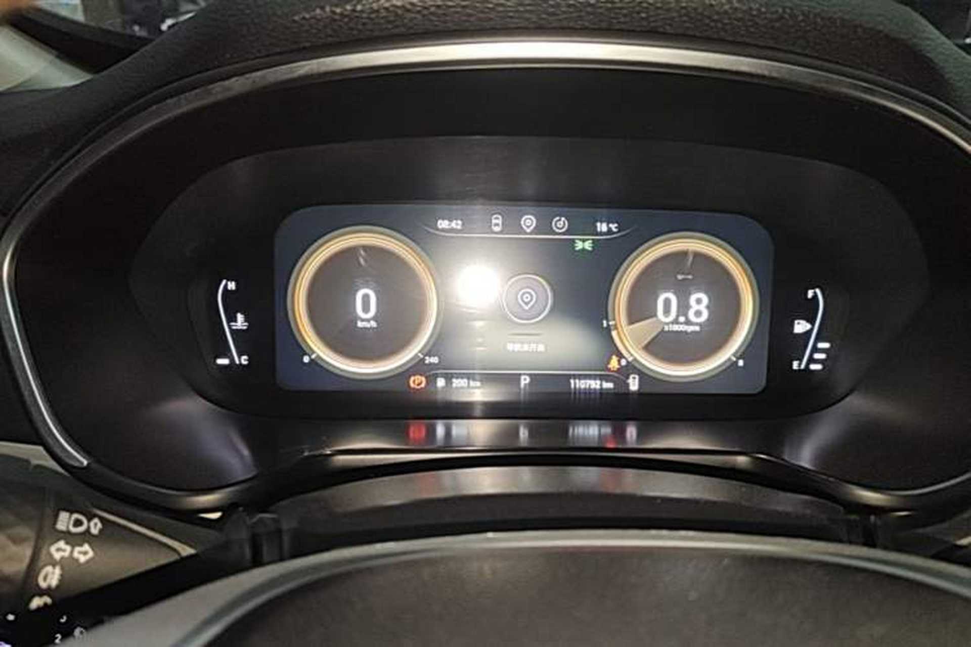 Used EXEED Lingyun 2019 1.6T Two-Wheel Drive Diamond Edition Instrument Cluster