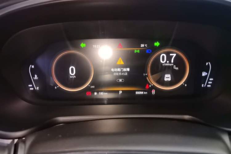 Used EXEED Lingyun 2020 1.6T Two-Wheel Drive Star Edition Instrument Cluster