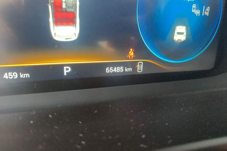 Used EXEED Lingyun 2020 1.6T Two-Wheel Drive Star Edition Odometer Close Up