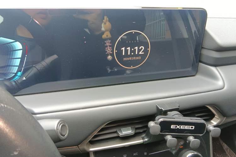 Used EXEED Lingyun 2021 290T Two-Wheel Drive Starry Edition Audio And AC Panel