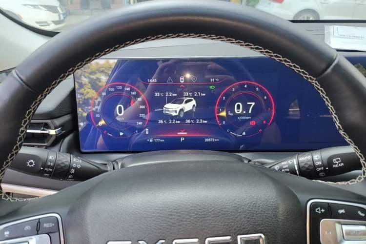 Used EXEED Lingyun 2021 290T Two-Wheel Drive Starry Edition Instrument Cluster