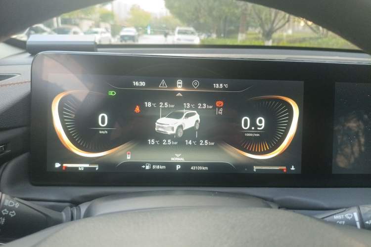 Used EXEED Lingyun 2021 290T Four-Wheel Drive Star Prestige Edition Instrument Cluster