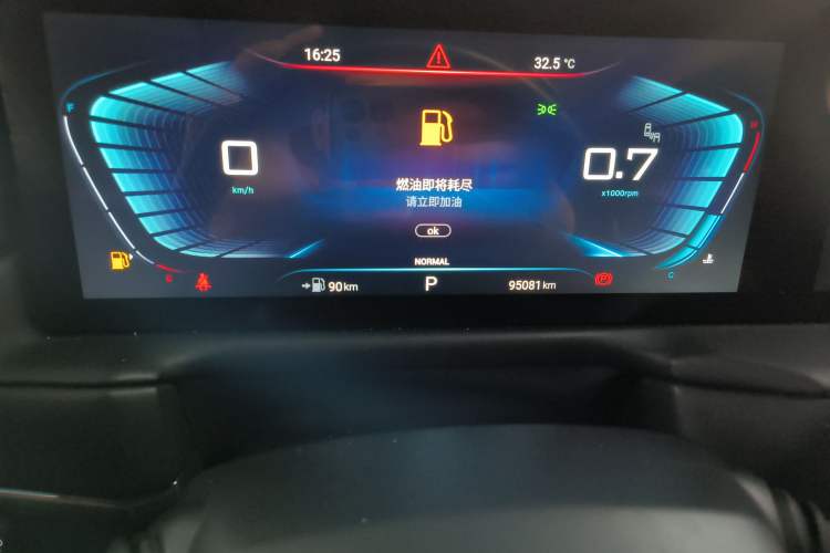 Used EXEED Lingyun 2021 290T Two-Wheel Drive Starry Edition Instrument Cluster