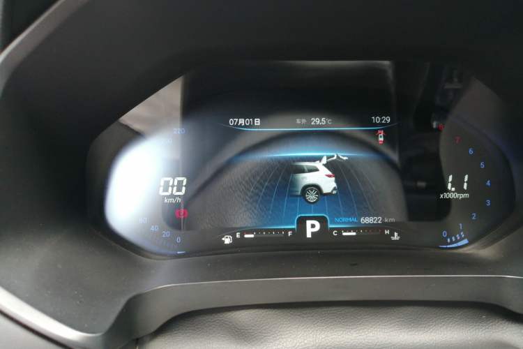 Used EXEED Lingyun 2021 290T Two-Wheel Drive Starry Edition Instrument Cluster