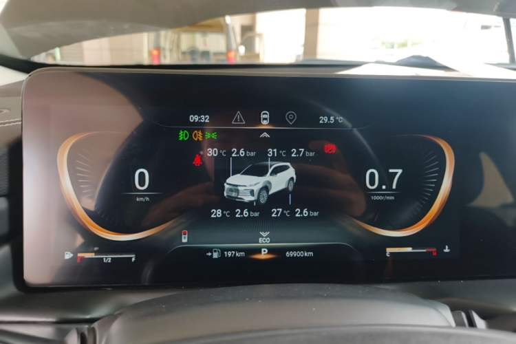 Used EXEED Lingyun 2021 400T Two-Wheel Drive StarRui PRO Edition Instrument Cluster