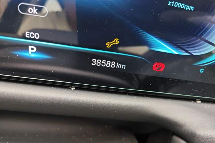 Used EXEED Lingyun 2021 400T Two-Wheel Drive StarRui PRO Edition Odometer Close Up