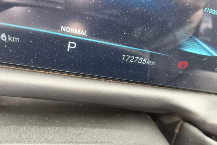 Used EXEED Lingyun 2021 290T Two-Wheel Drive StarRui Edition Odometer Close Up